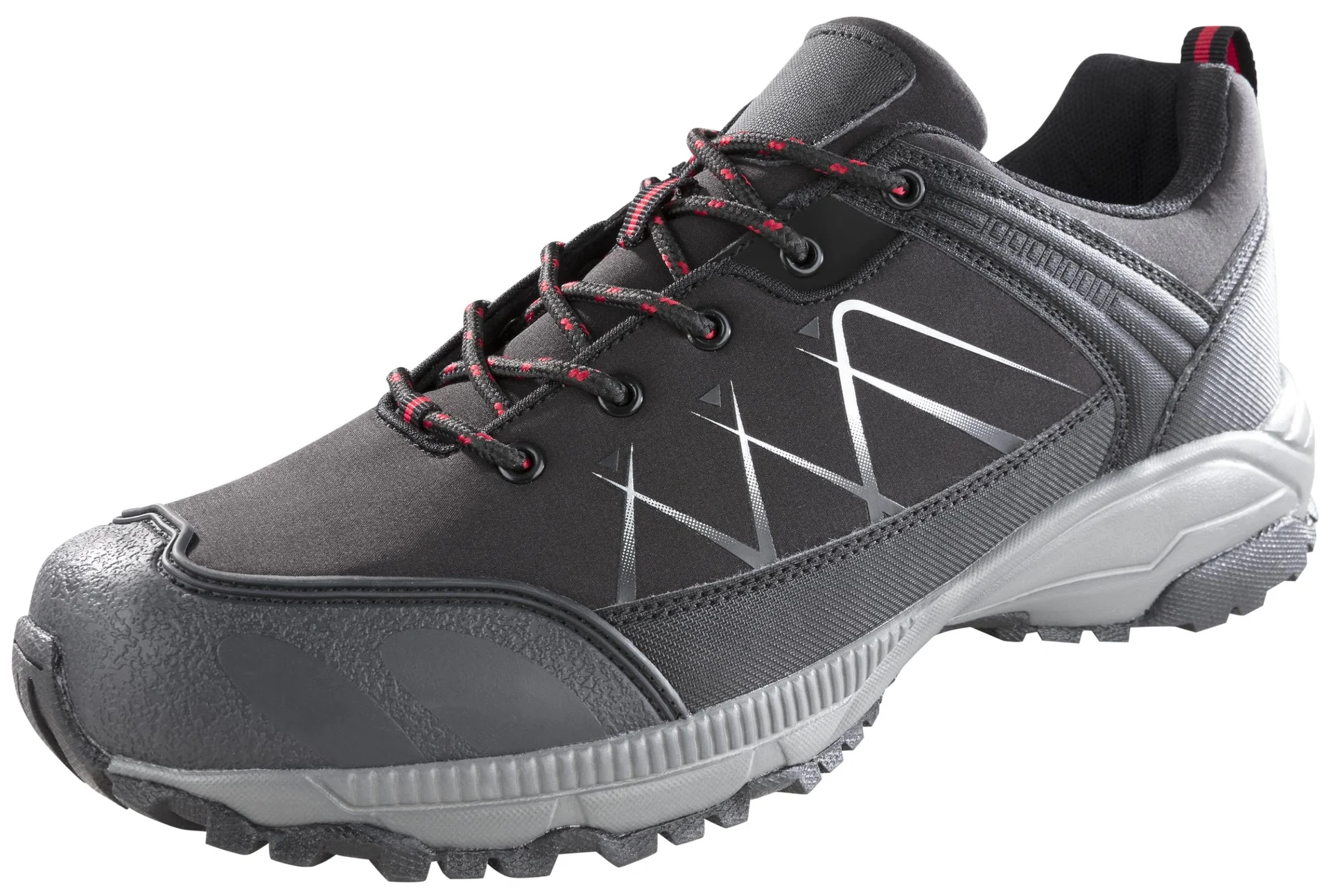 Softshell Schuh, Farbe schwarz/rot, Gr.42 - 1