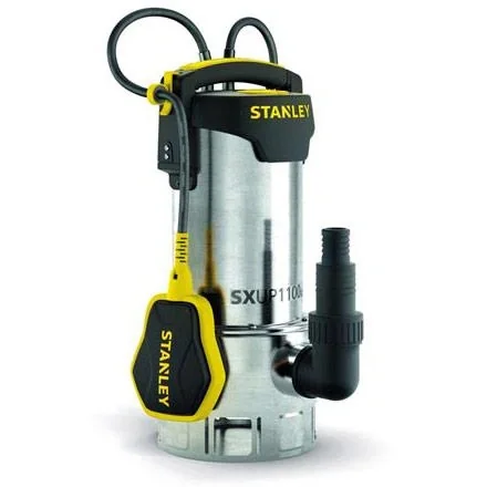 Tauchmotorpumpe - Edelstahl - Schmutzwasser - 1100 W - 1