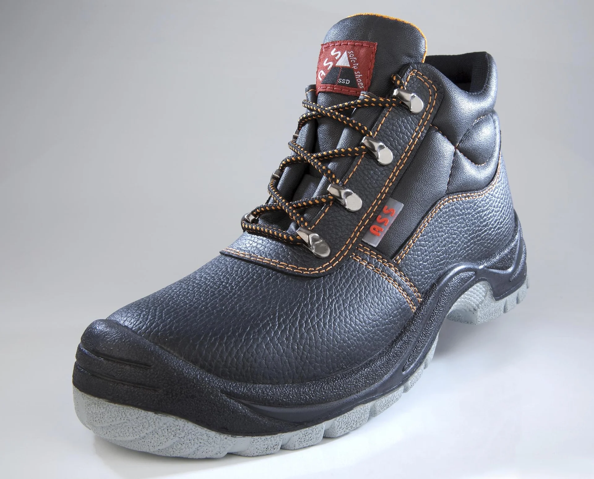 Sicherheits Halbschuh S3, Farbe schwarz/orange, Gr.39 - 3