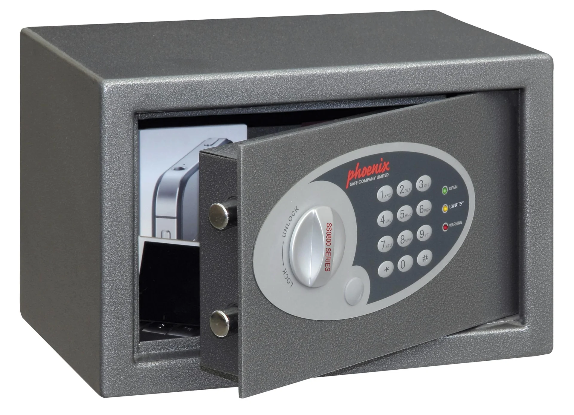 Tresor Vela Home & Office mit Elektronikschloss Außenmaße 200 x 310 x 200 mm - 9