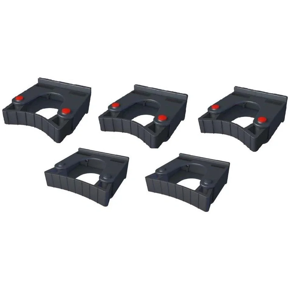 Toolflex-Aluminiumschiene mit 5 Werkzeughaltern - 3