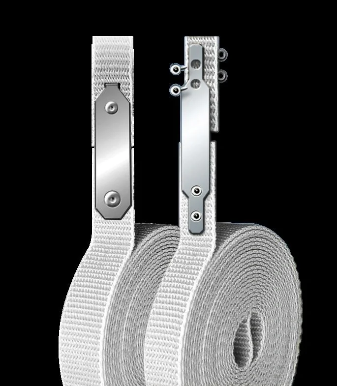 Gurt-Fix, grau, Gurtbreite 23 mm - 2