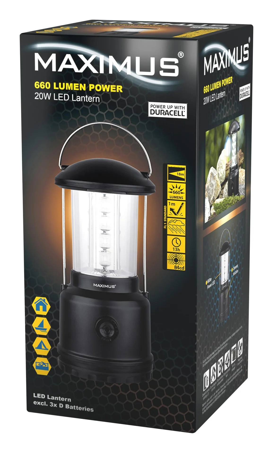 LED Campingleuchte mit Aufhängung, dimmbar - 5