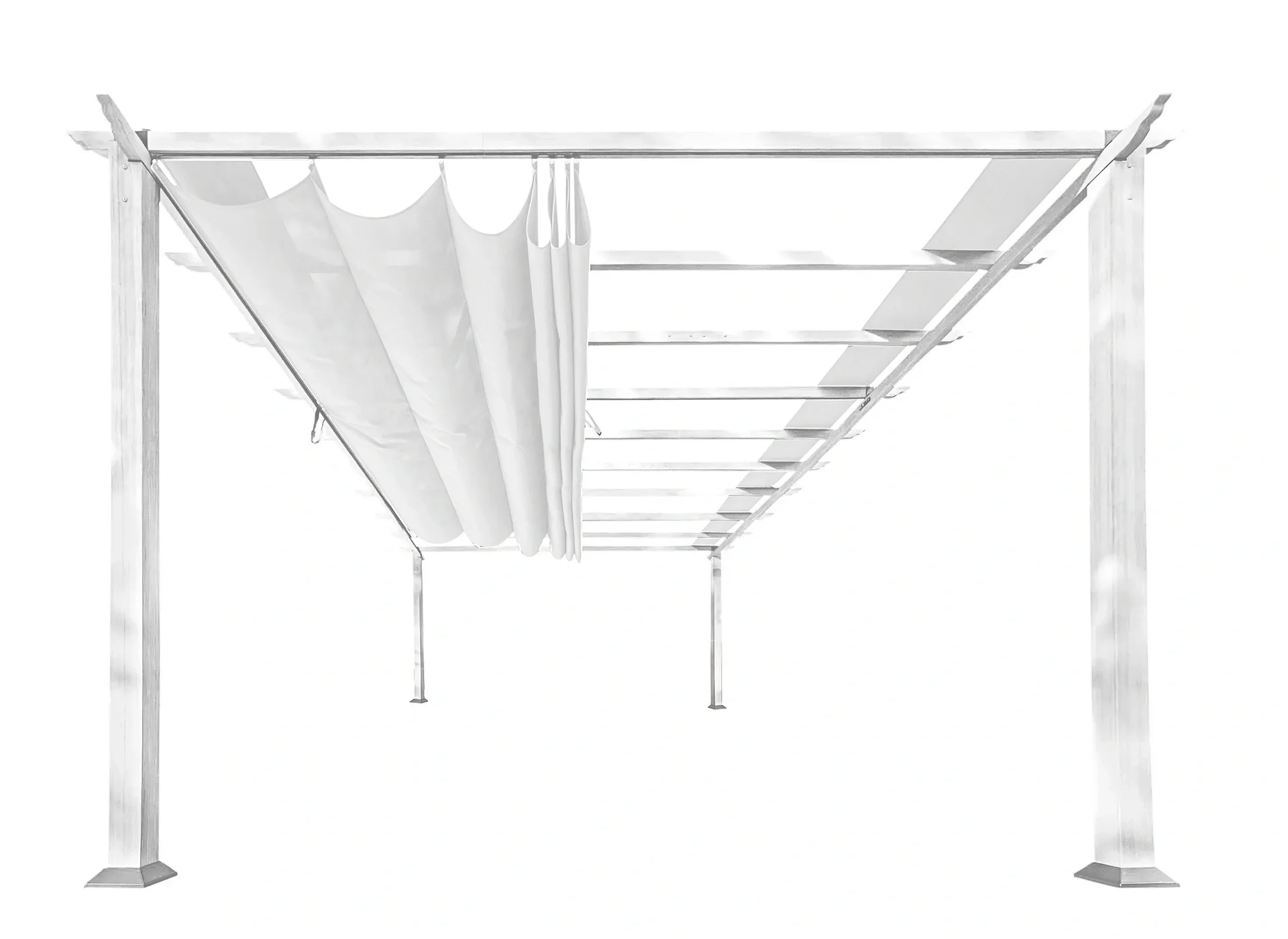 Pergola Florenz 11 x 16, weiß - 7