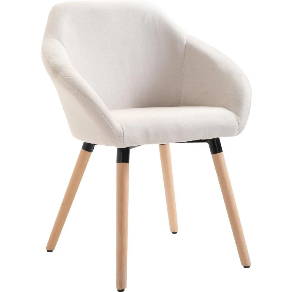 Esszimmerstuhl in Creme - 5