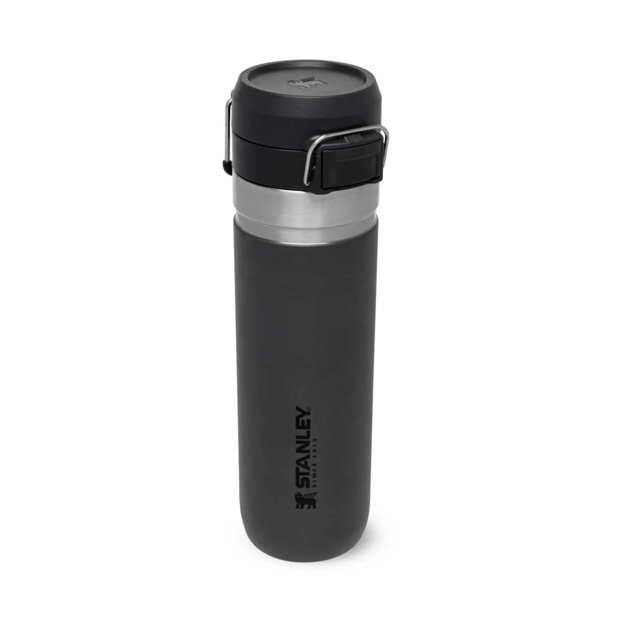 Quick Flip Water Bottle 0,7 l, Charcoal, Vakuumisolierung, Sicherheitsverschluss - 7