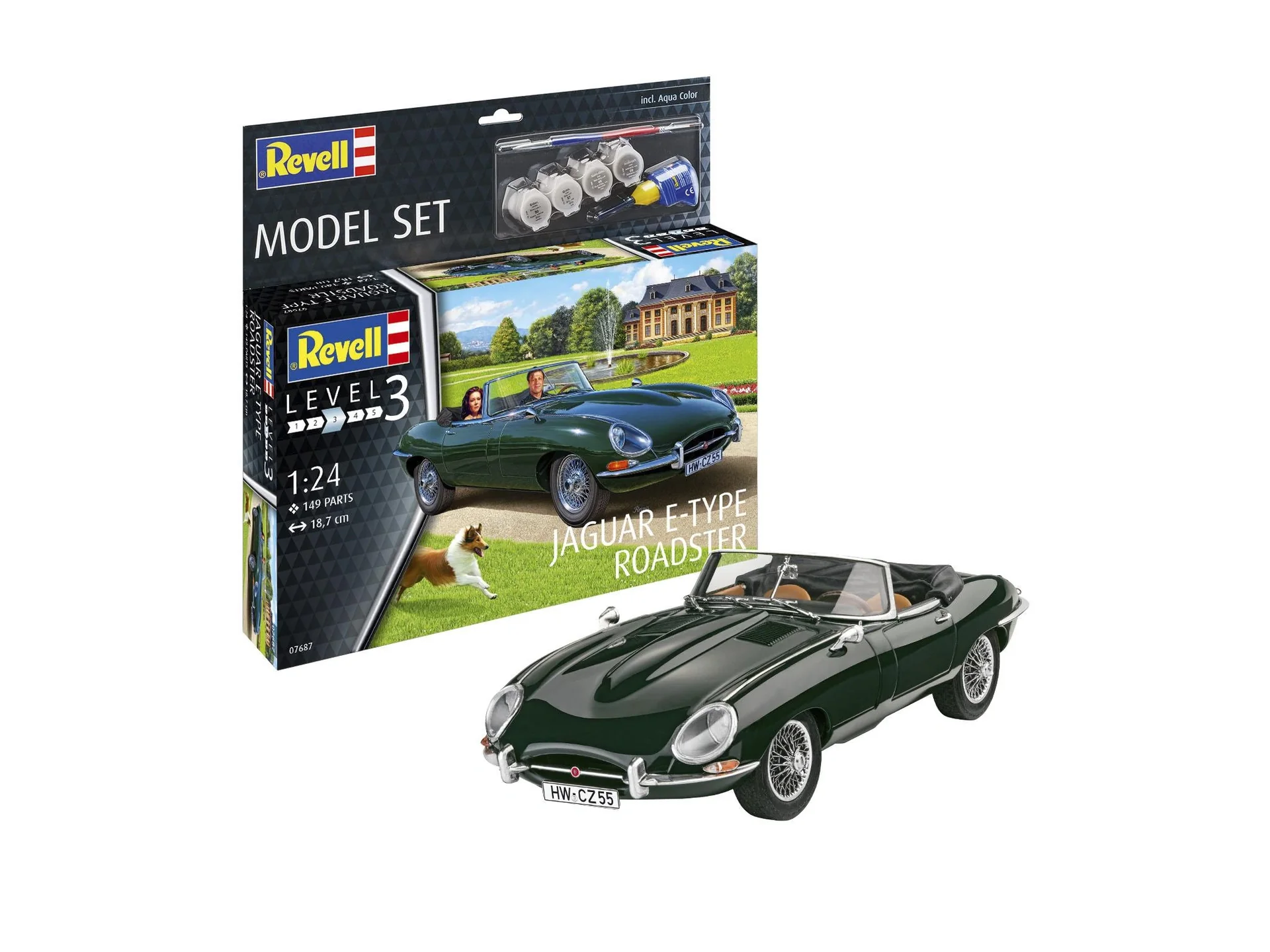 Model Set Jaguar E-Type Roadster - 10