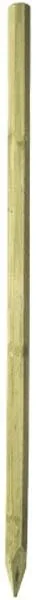 Holz Zaunpfähle 6 x 200 cm, 252 Stück - ideal für den Zaunbau - 1