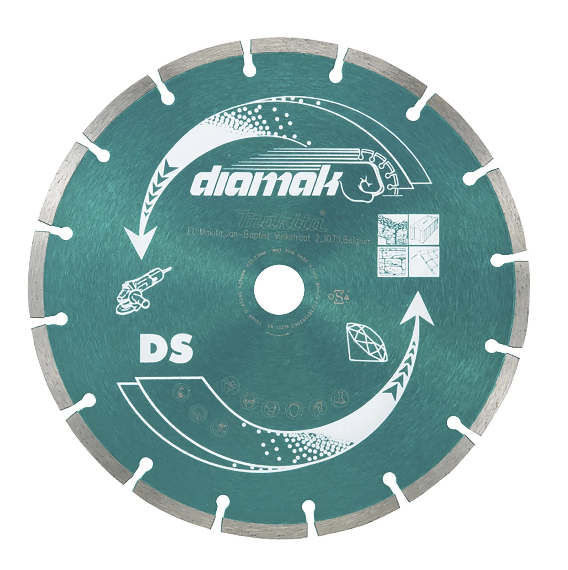Diamantscheibe 115x22,23 DIAMAK - 1