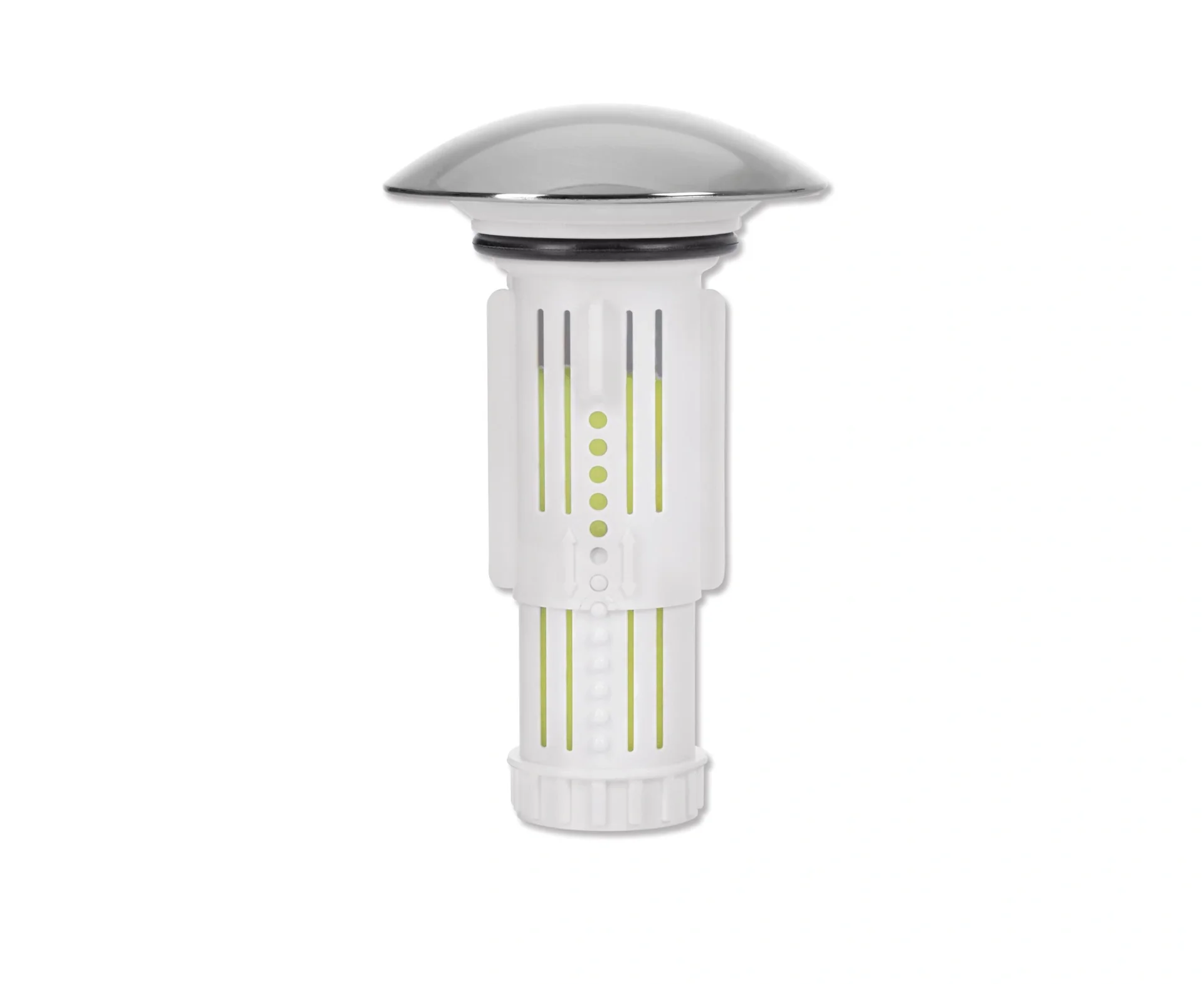 Abfluss-Fee mit Duftstein für Waschbecken, Apfel-Zitrone - 5