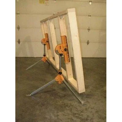 Triton Multifunktionsrollenständer MSA200 - 180° drehbar - Max 100 kg - 80x80x107 cm - 2er Set - 2