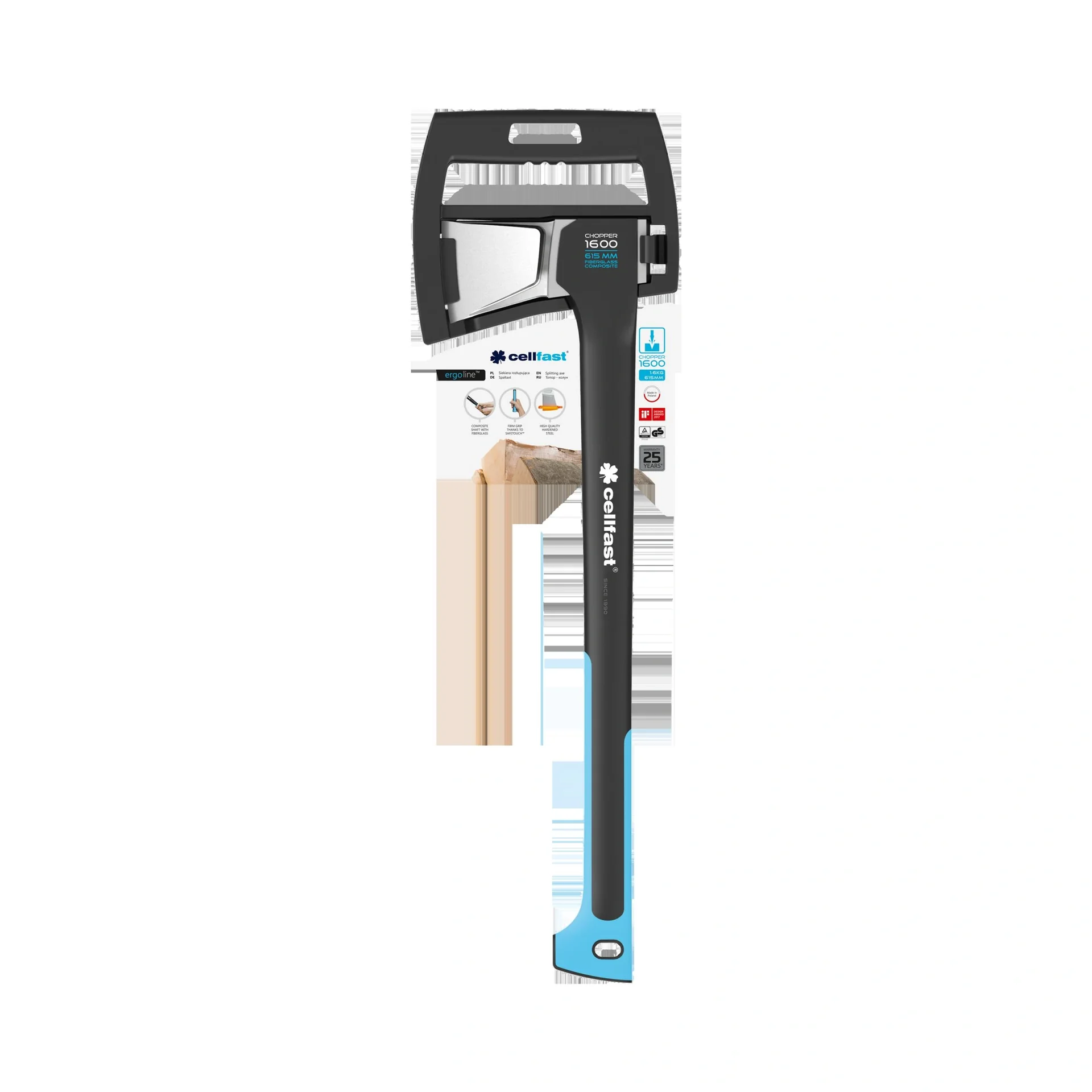 Spalt-Axt „C1600 ERGO“, 61,5 cm - 2