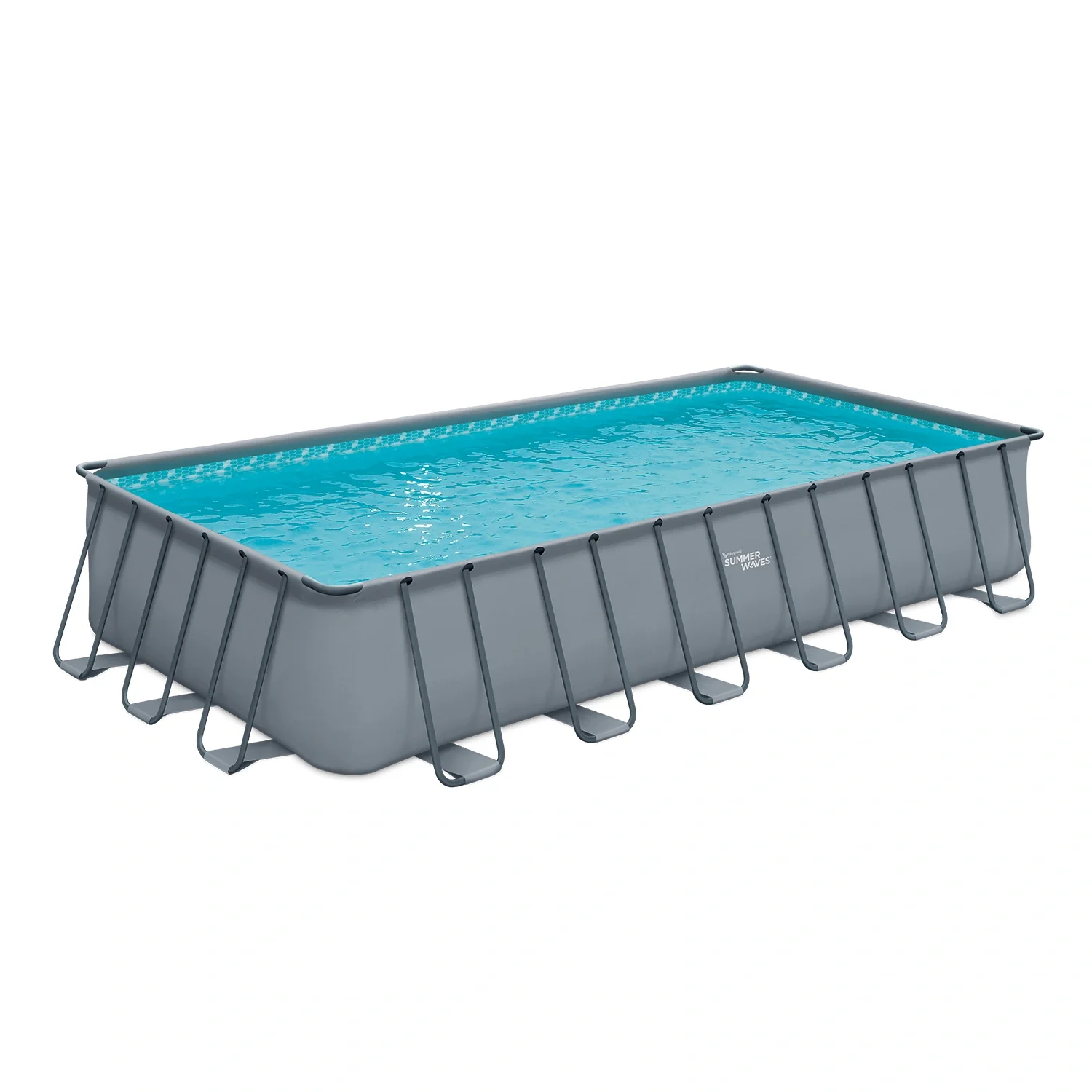 Pool Elite 732 x366 x 132 cm, anthrazit - 6