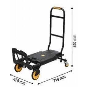 NL Zusammenklappbarer Wagen - Plattformwagen 2in1 - 130kg - 2