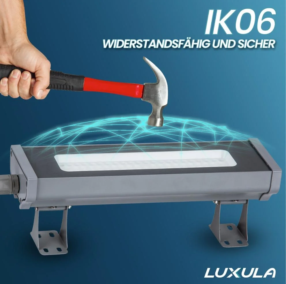 LED-HighBay in linearer Form bietet 100 W, 12400 lm, 5000 K (neutralweiß) und IP65 Schutz - 10