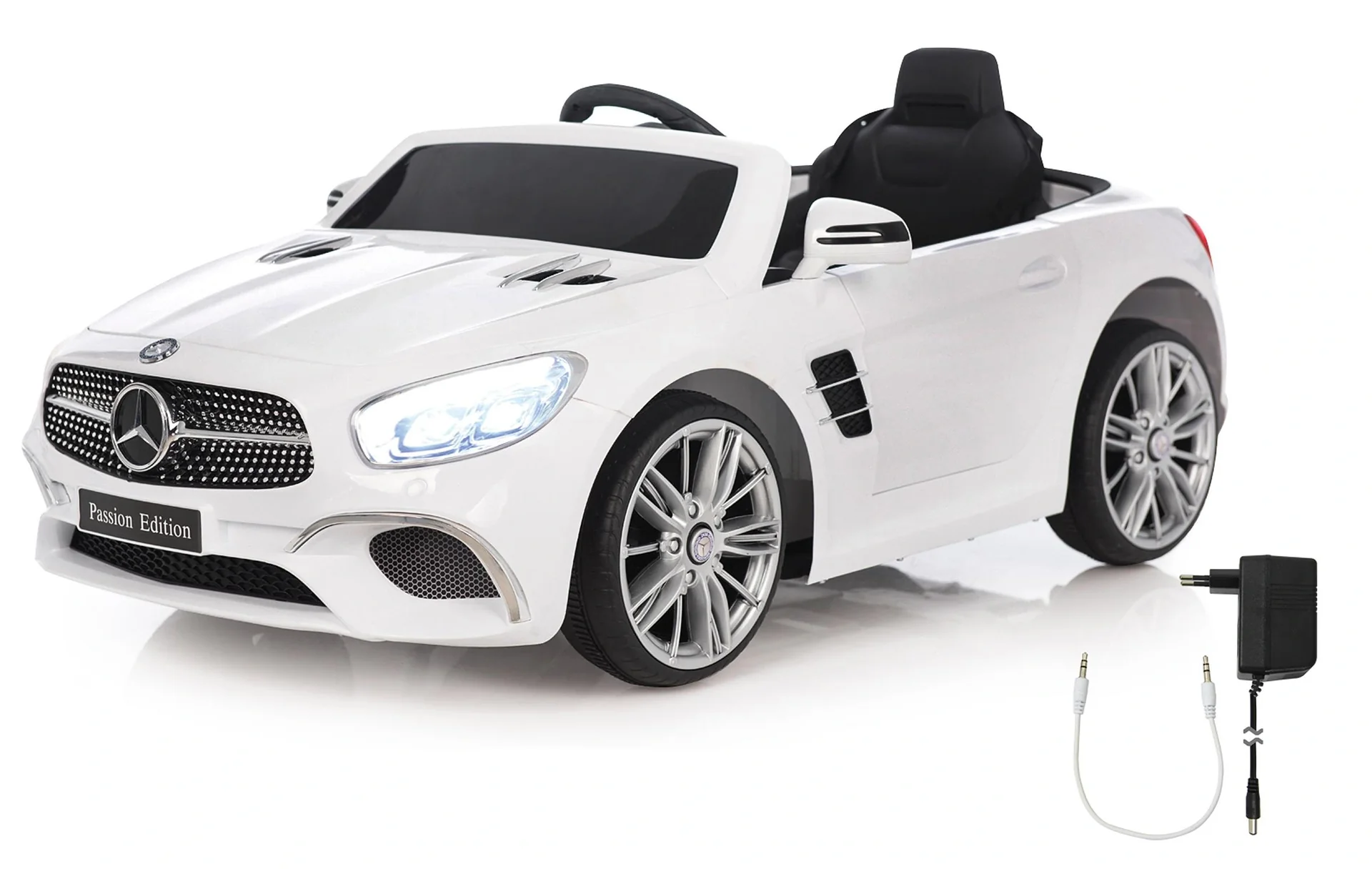 Ride-on Mercedes-Benz SL 400 weiß 12V - 5