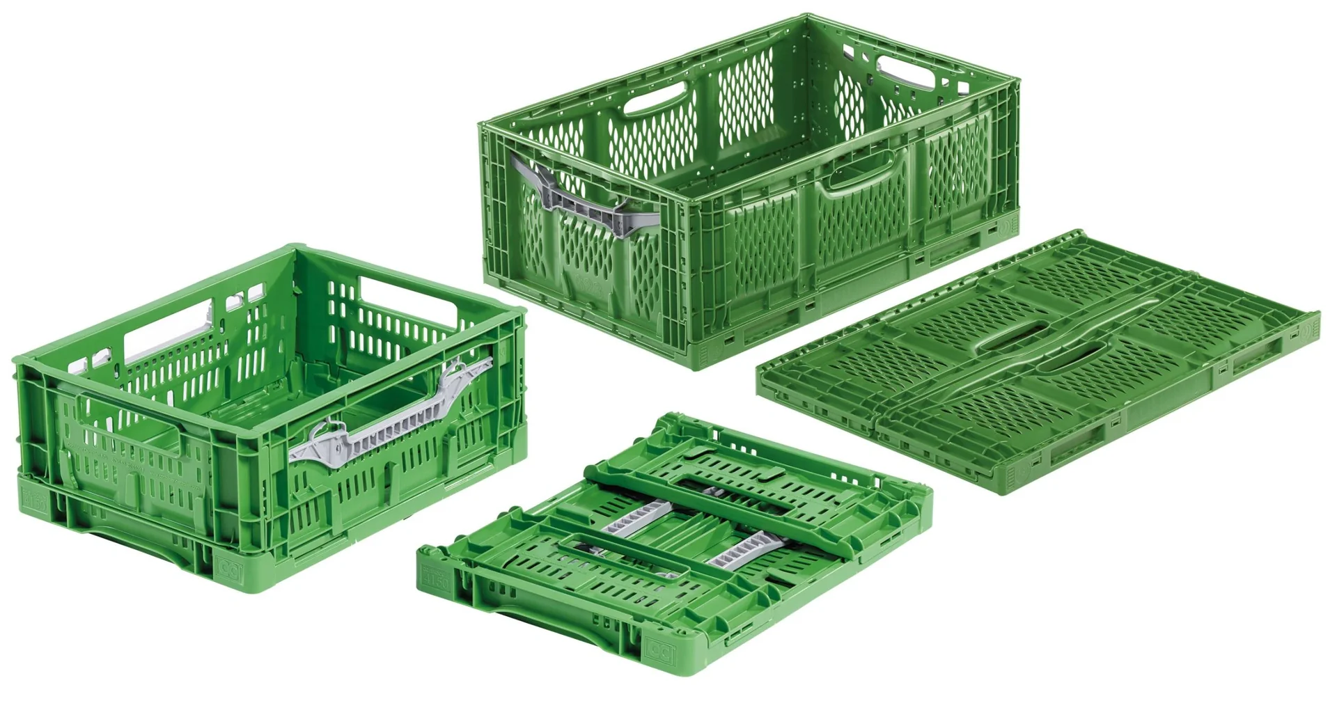 Kunststoffbehälter "Clever-Fresh-Box", klappbar, 60 x 40 x 23 cm - 5