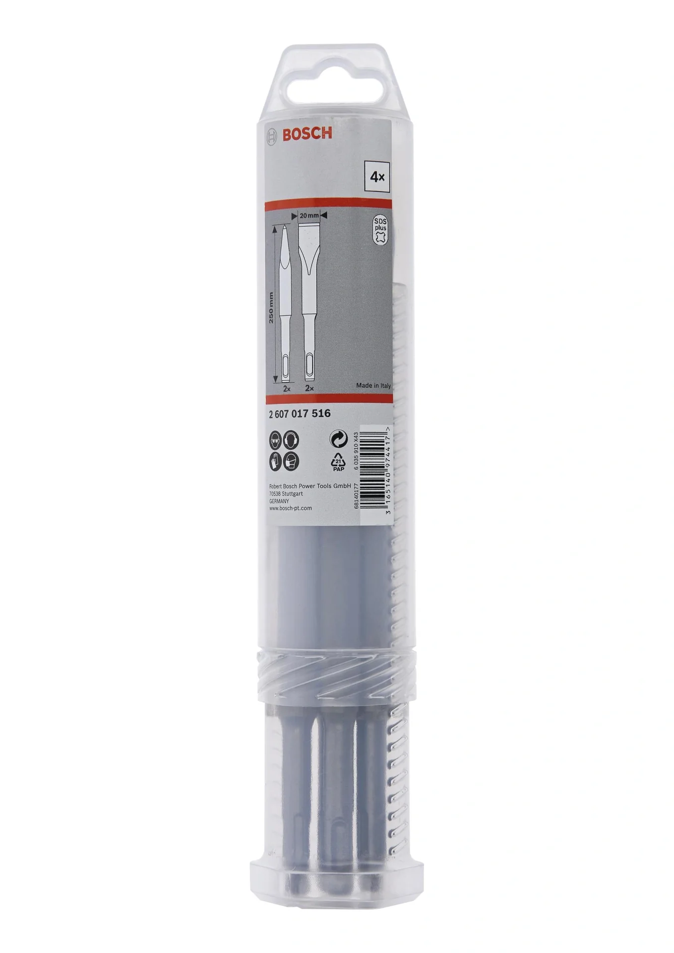 Meißelset 4-teilig Standard 250 SDS-plus - 2