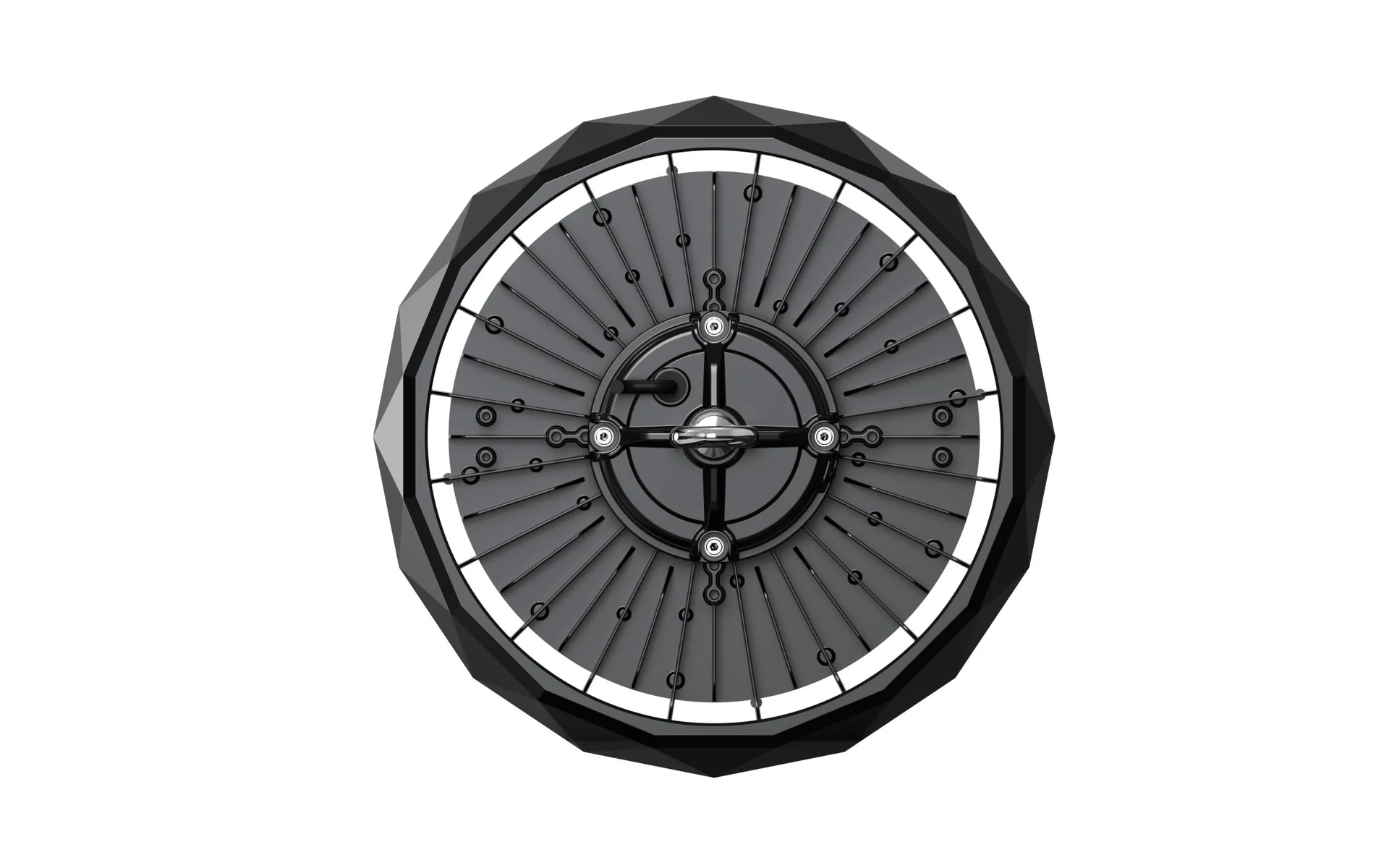 Die LED-HighBay PRO mit Diamant Design bietet 200 W, 30000 lm, 5000 K, IP65 Schutz, Philips Netzteil & Lumileds LED - 6