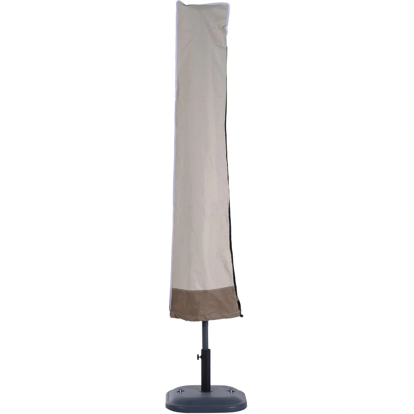 Schutzhülle für Ampelschirm Wasserabweisend Ø300cm Beige - 1