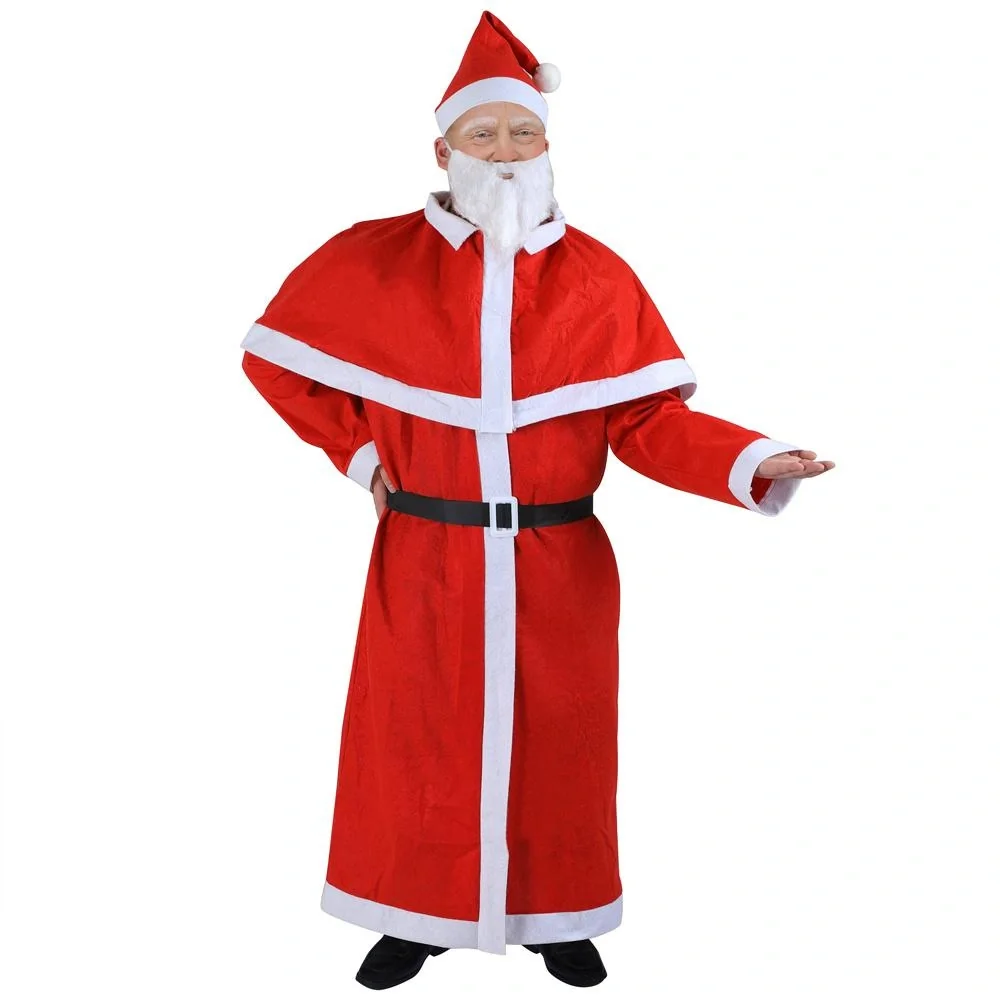 Weihnachtsmann Kostüm 5 Stück - 5