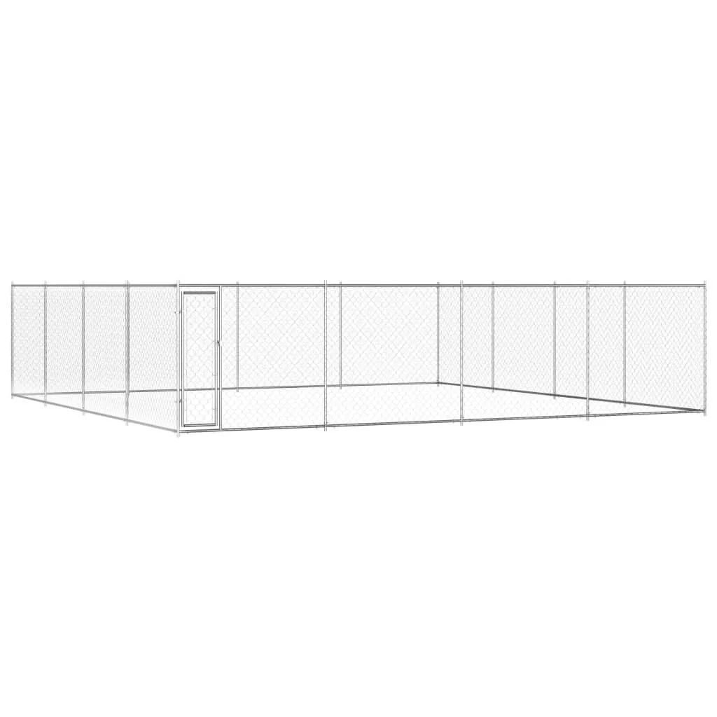 Hundehütte Outdoor 760x760x195 cm Stahl verzinkt - 1