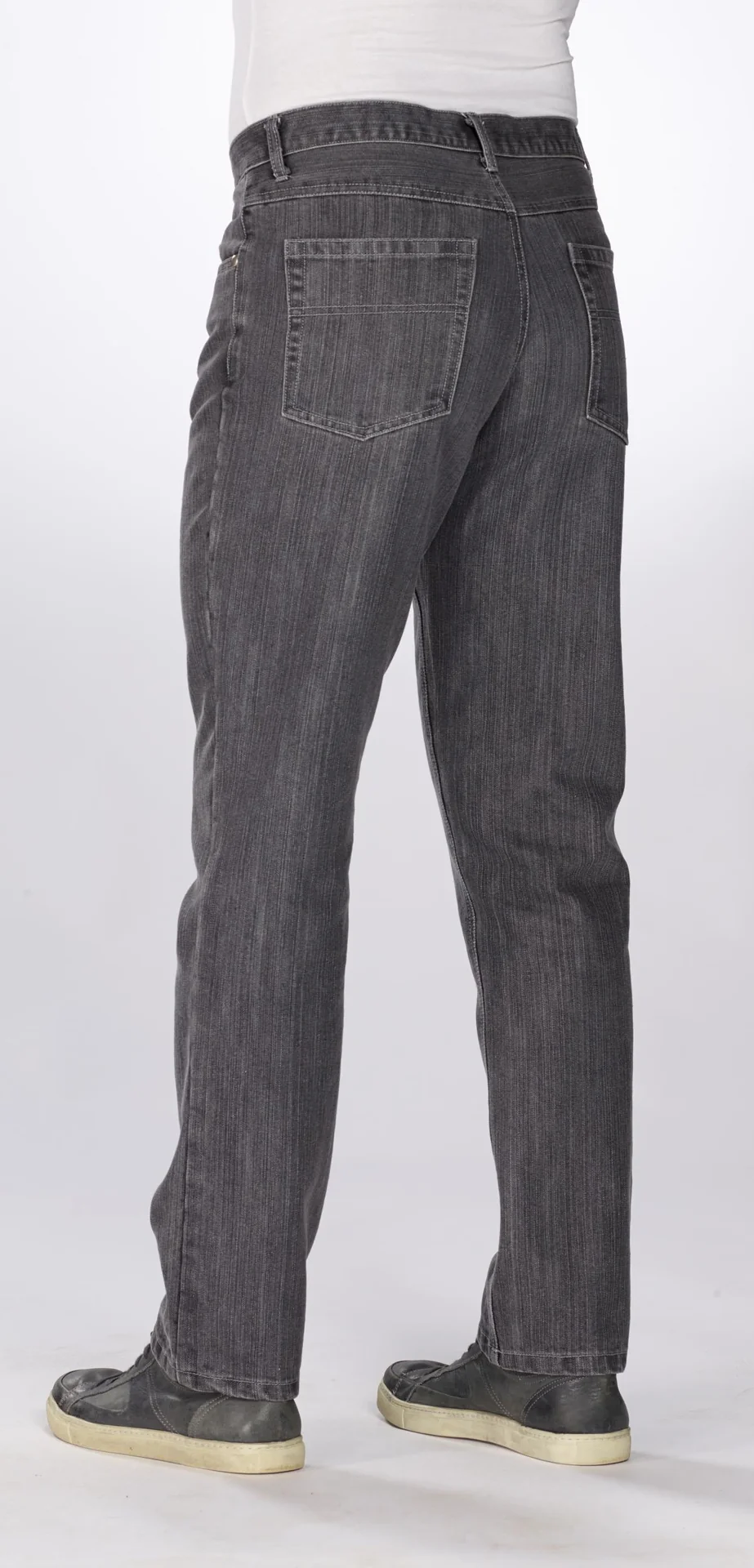 Komfortjeans im 5-Pocket Style, Farbe grau, Gr.29 - 8