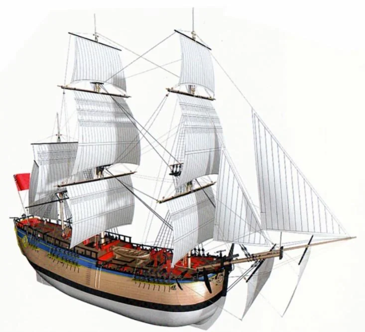 Baukasten HMS Endeavour 1:50 - 1