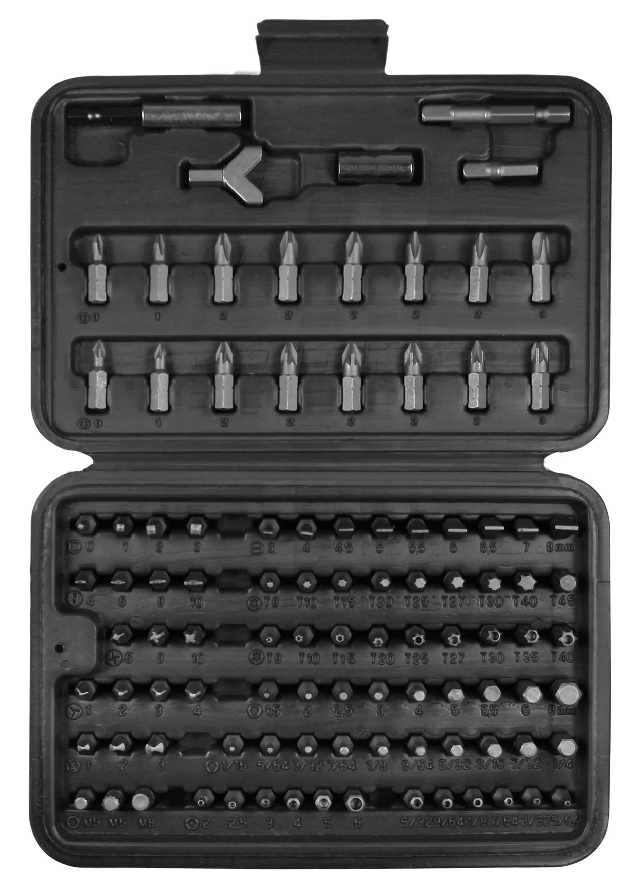 Bitsortiment, 1/4", 100-teilig - 1