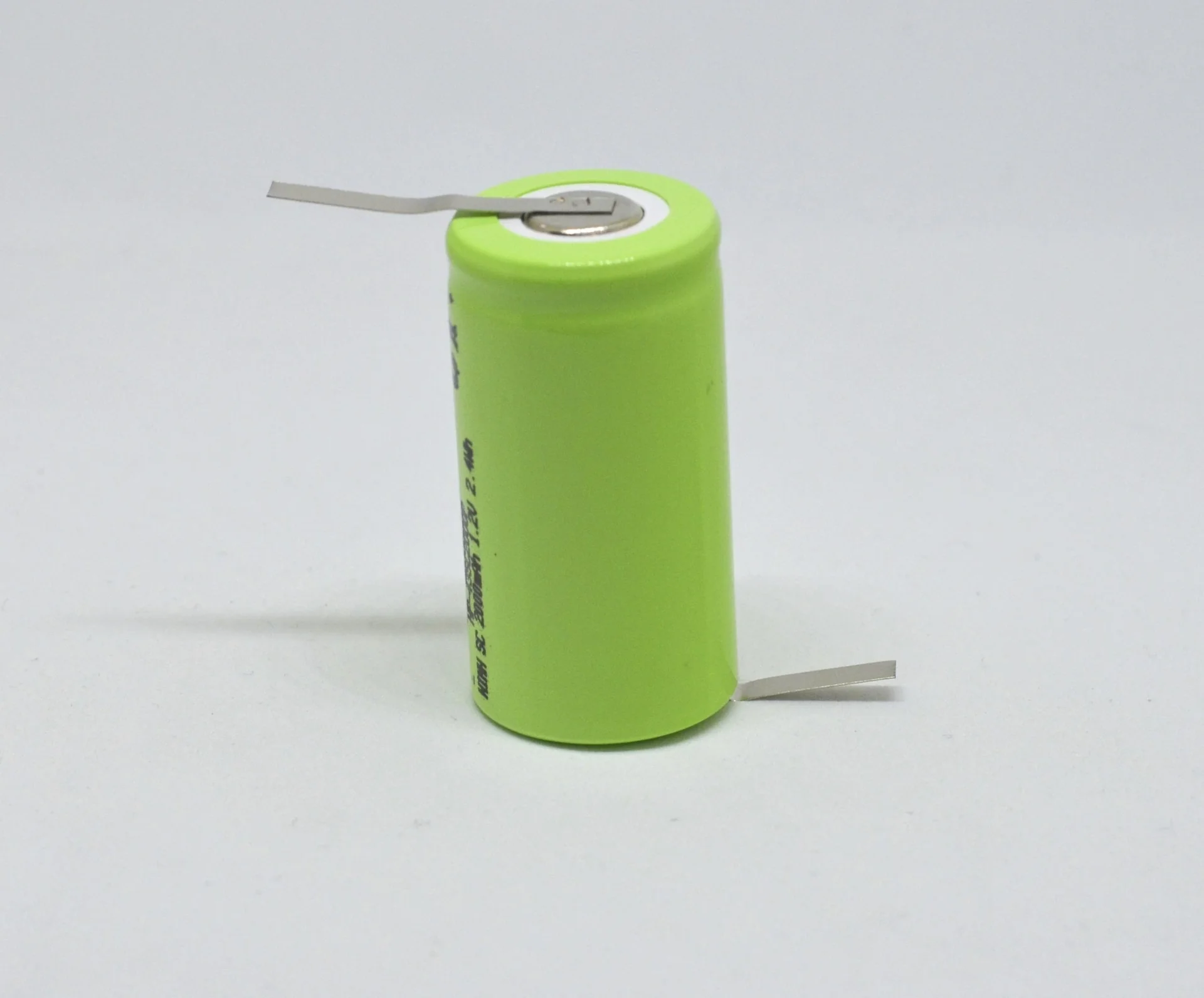 NiMH Akku SUB-C mit 2000mAh und Z-Lötfahne im Kunststoffmantel - 5