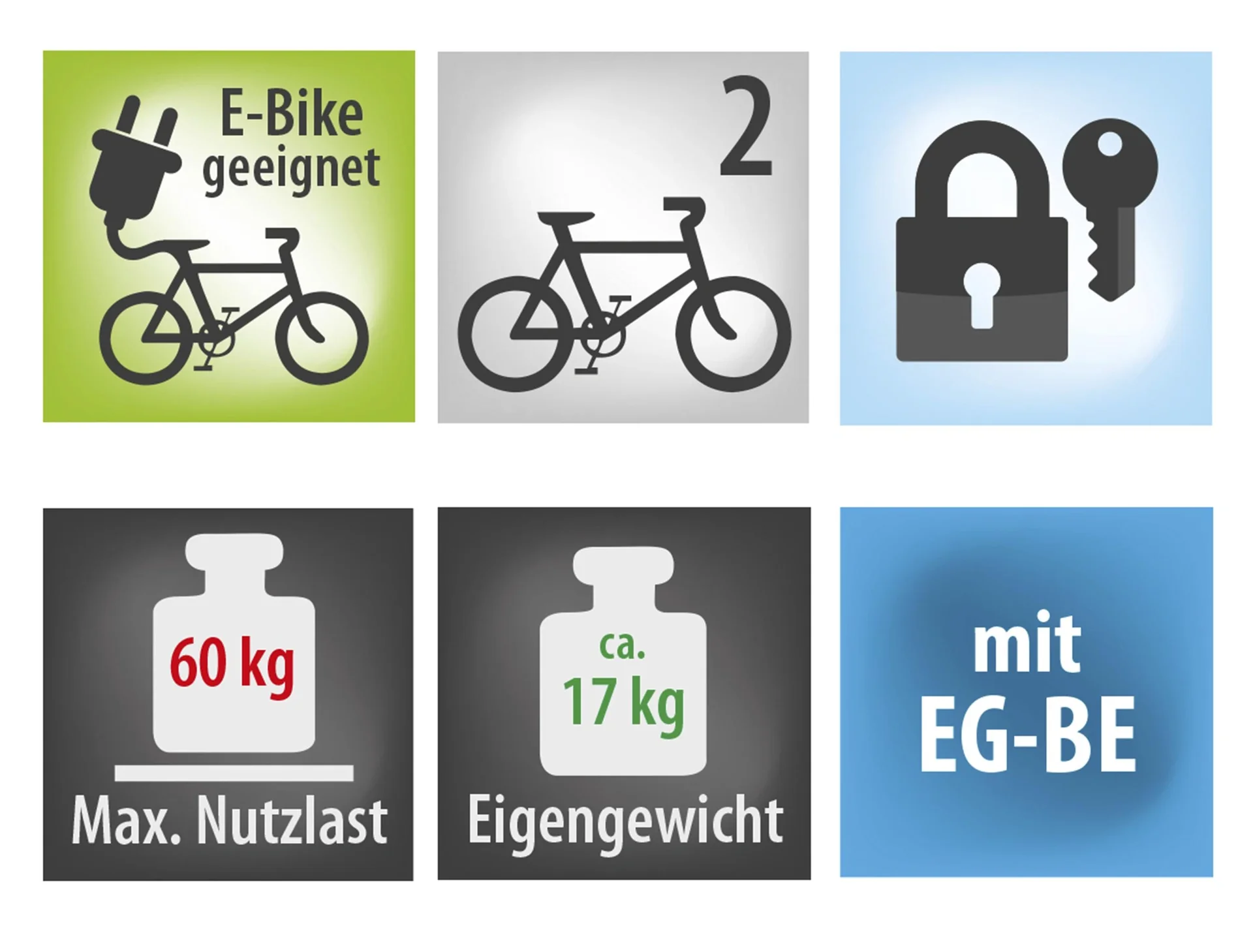 Fahrradträger PREMIUM - komplett vormontiert - 21