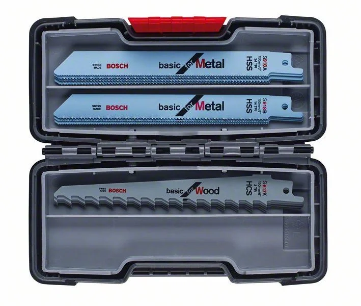 Säbelsägeblatt-Set "Wood and Metal Basic", 15-teilig - 1