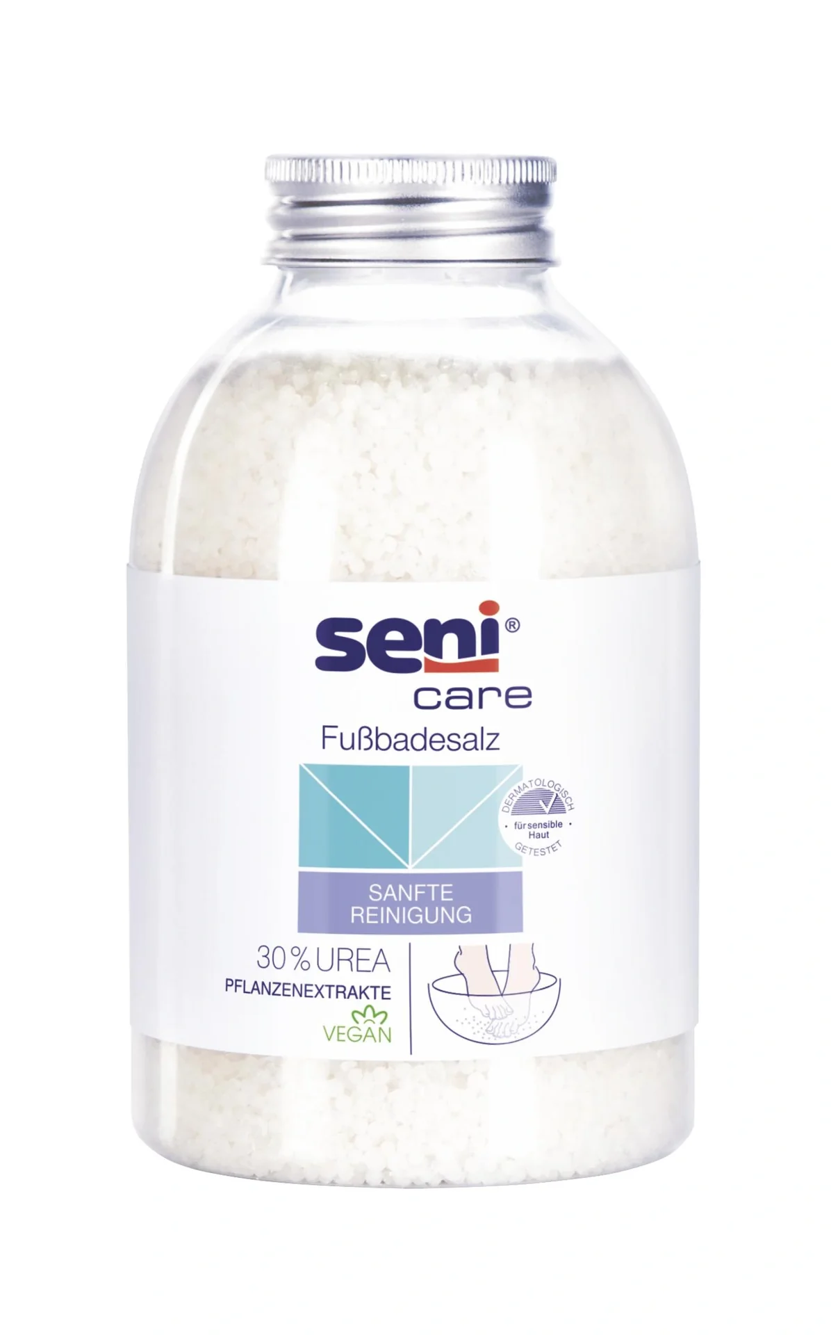 Fußbadesalz mit 30% Urea, 400g - 1