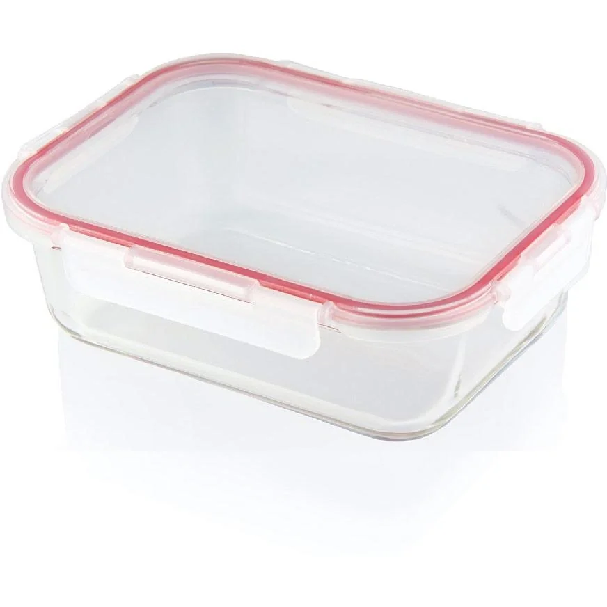 Mehrzer - Frischebox - 2260ml - rechteckig - Bake-and-Lock - Rot - 3