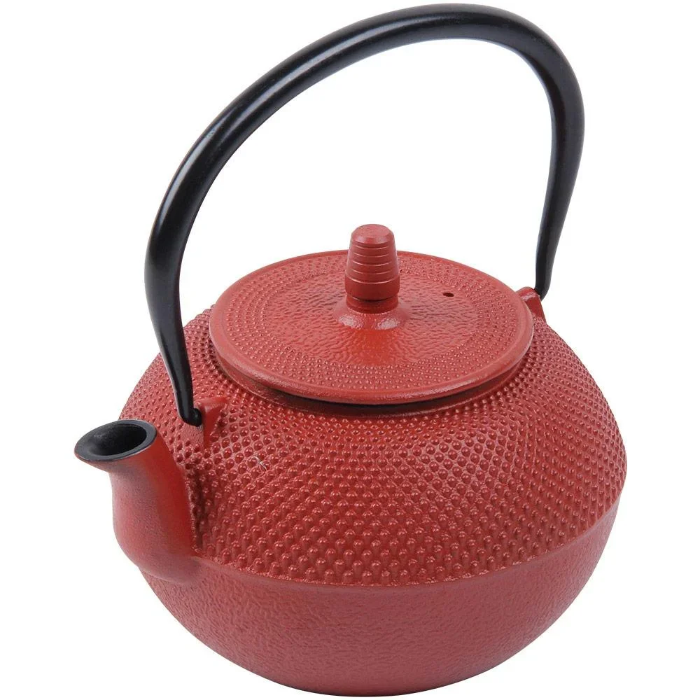 Teekessel Gusseisen - 1250 ml - Rot - 2