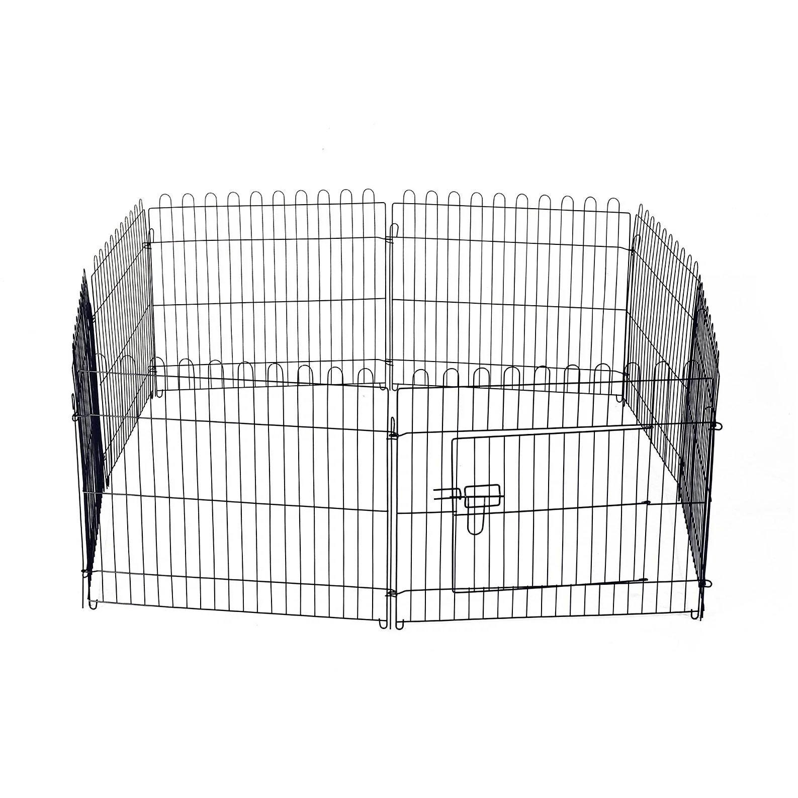 Welpengitter Freilaufgehege Hasen Kaninchen 71x61cm - 9