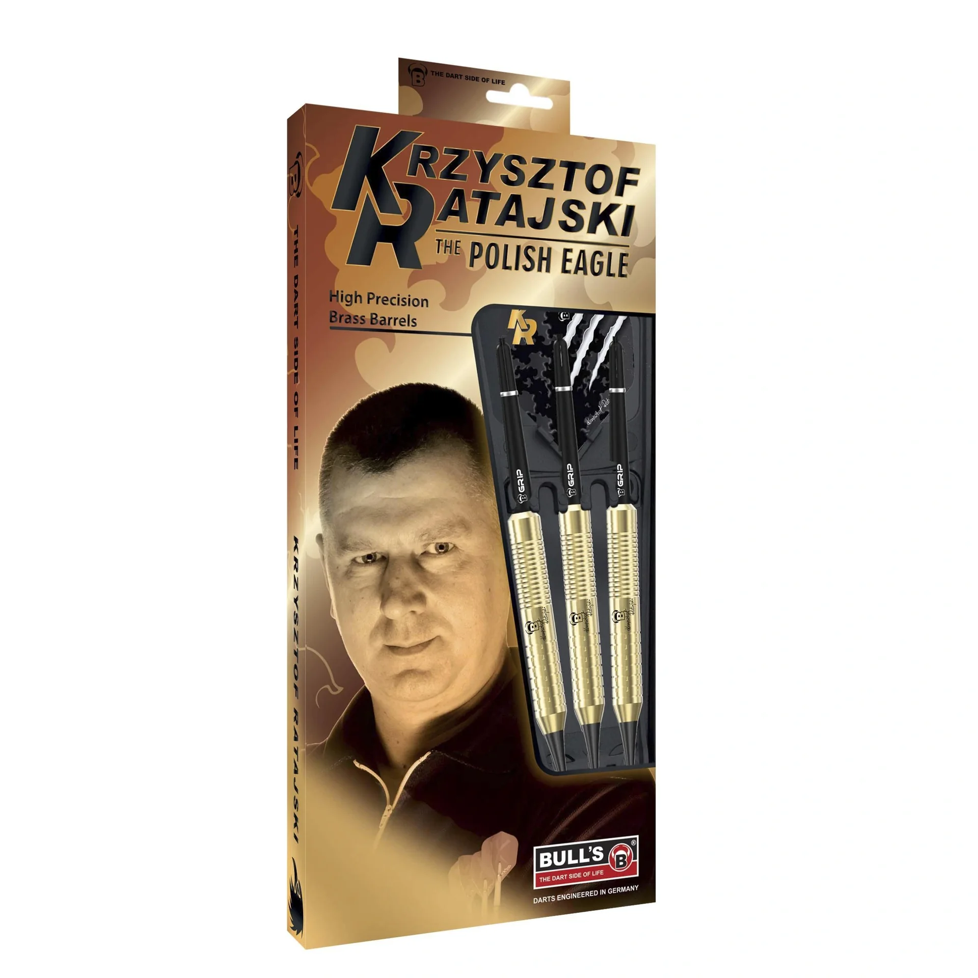 Krzysztof Ratajski Soft Dart, Brass gold 18gr. - 3