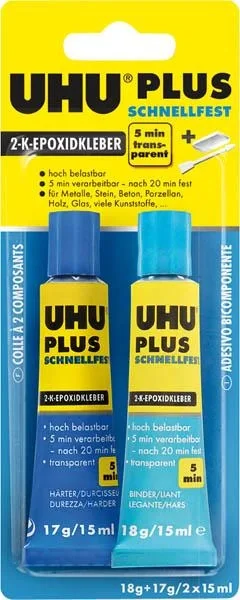 2-Komponenten-Epoxidharzkleber "Plus Schnellfest" - 1
