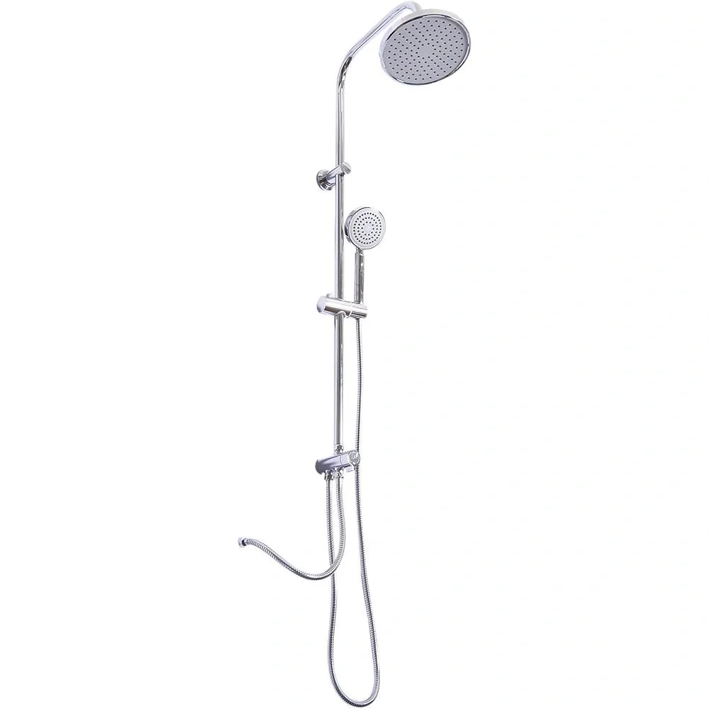Duscharmatur Regendusche Duschsystem Silber L47 x B20 x H103 cm - 9
