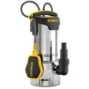 Tauchmotorpumpe - Edelstahl - Schmutzwasser - 1100 W - 1