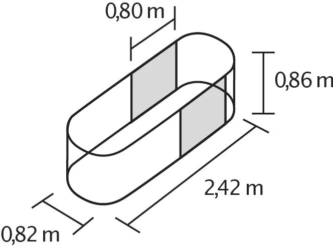 Hochbeeterweiterung Stretched 858, Farbe granit - 4