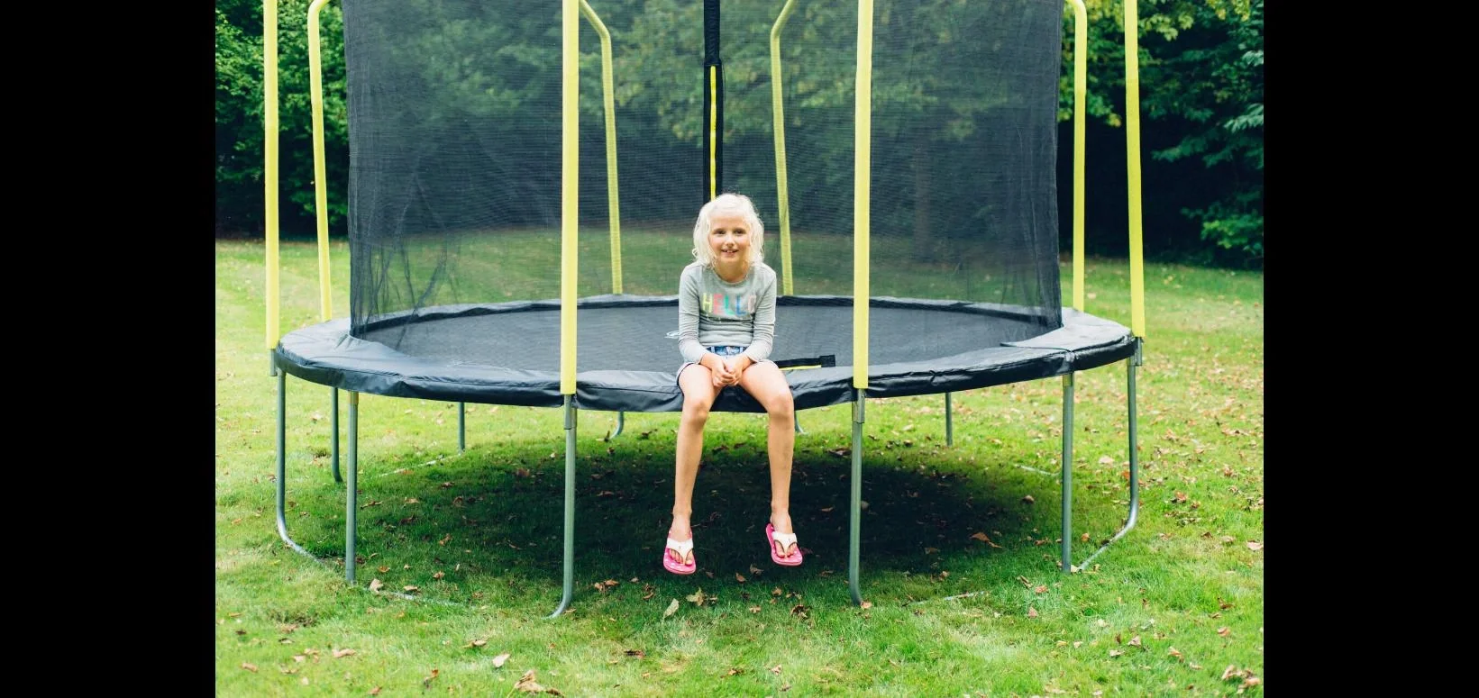 Springsafe Trampolin Wave 426 cm mit Sicherheitsnetz   Outdoor-Trampolin, Durchmesser 426 cm, rund - 5