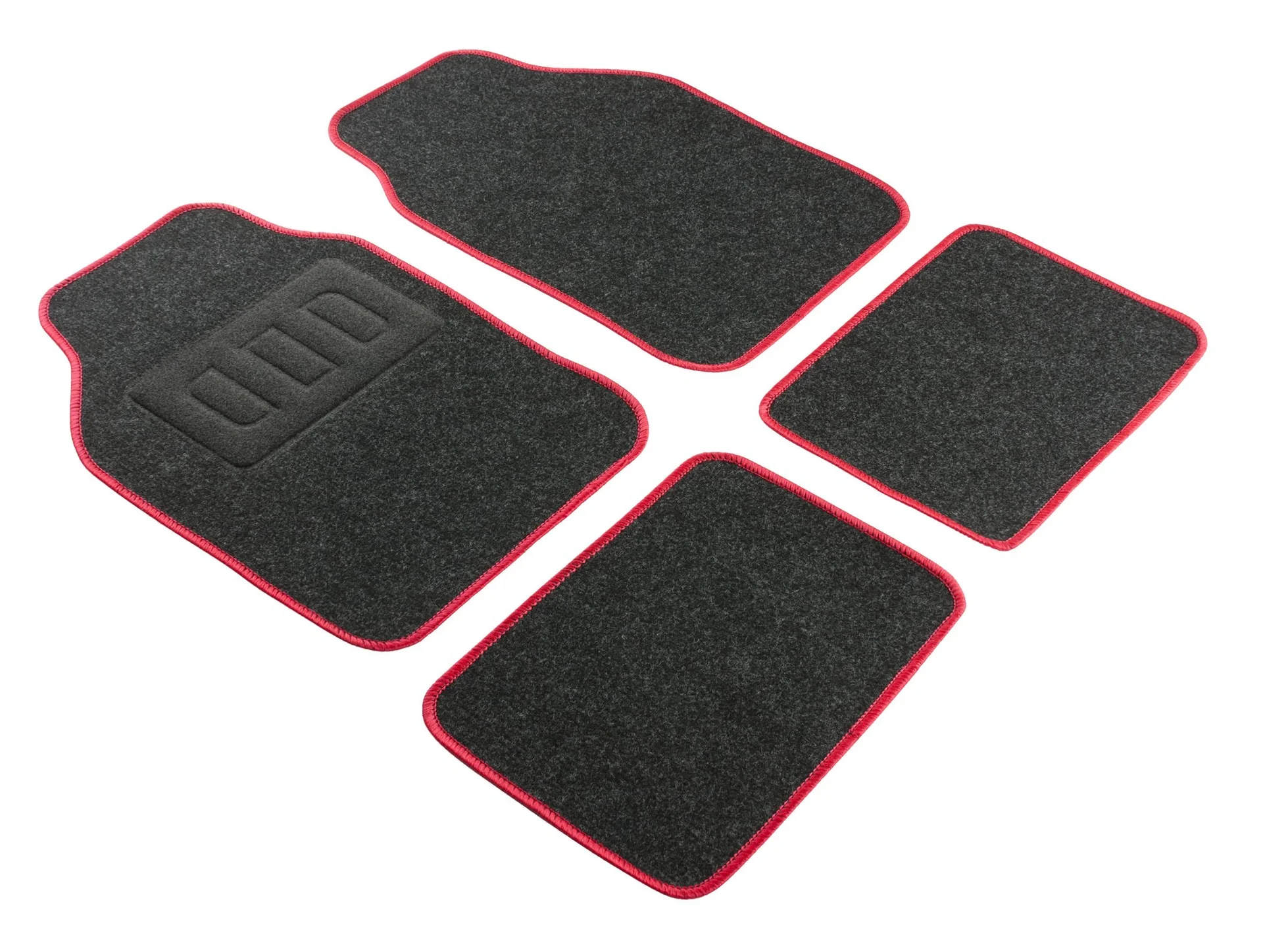 Auto - Teppich "Regio", rot, 4er Set - 2