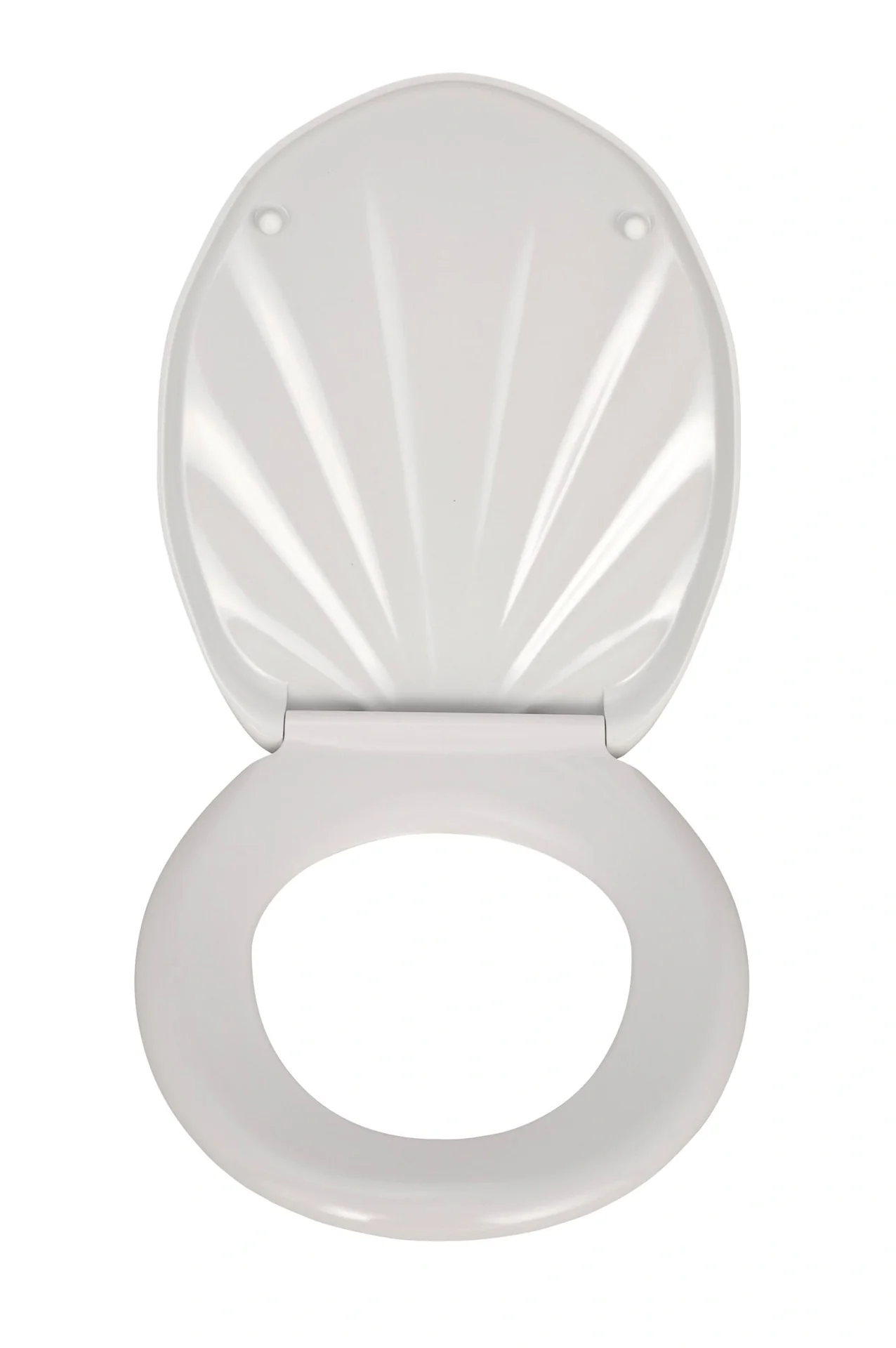 Premium WC Sitz "Muschel" mit Absenkautomatik, weiß - 5