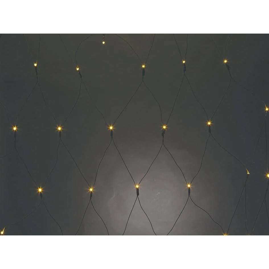 Vellight Weihnachtsbeleuchtung - 2 x 2 M - 144 LEDs - Warmweiß - Innen & Außen - 5