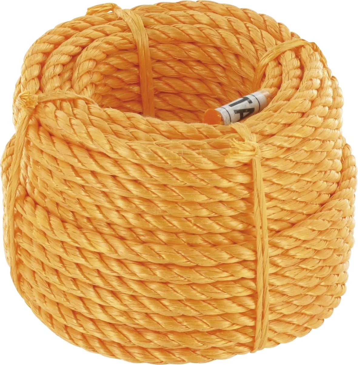 Polypropylen Mehrzweckseil 8 mm x 20 m, Farbe orange - 2