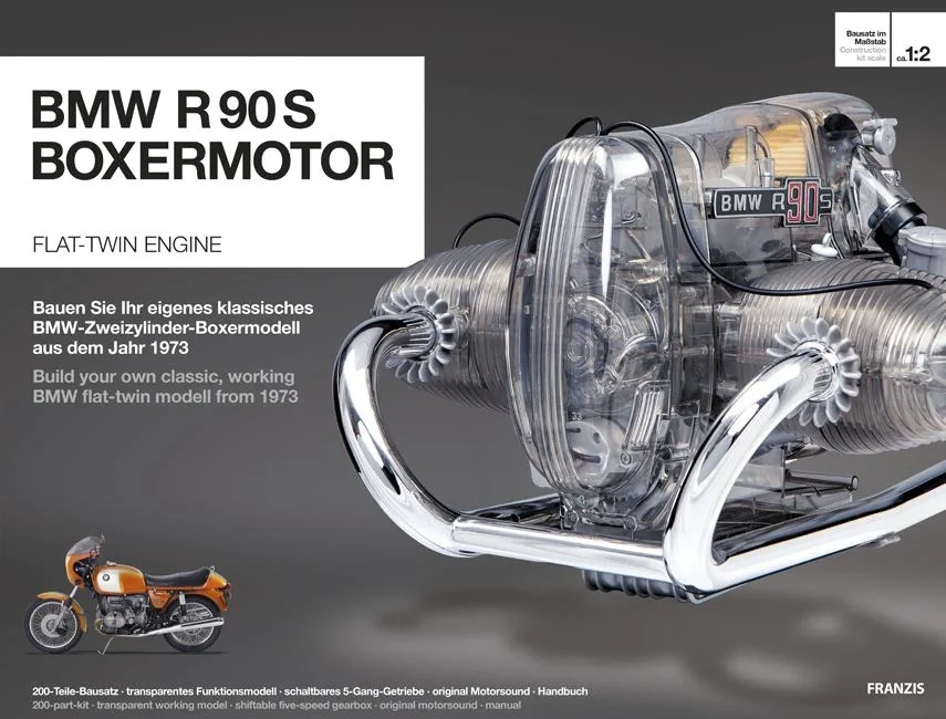 Boxermotor BMW R 90 S Bausatz - 5