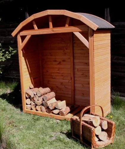 Kaminholzschrank "Teterow" - 1