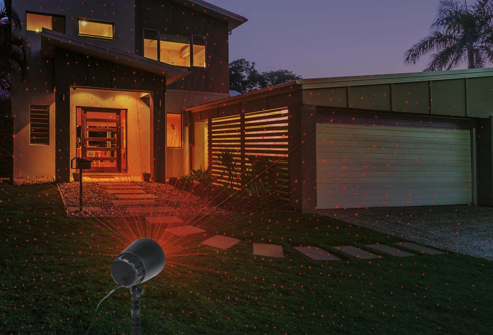 Laser-Strahler, outdoor-geeignet, illuminiert Flächen bis zu 300 m² - 12