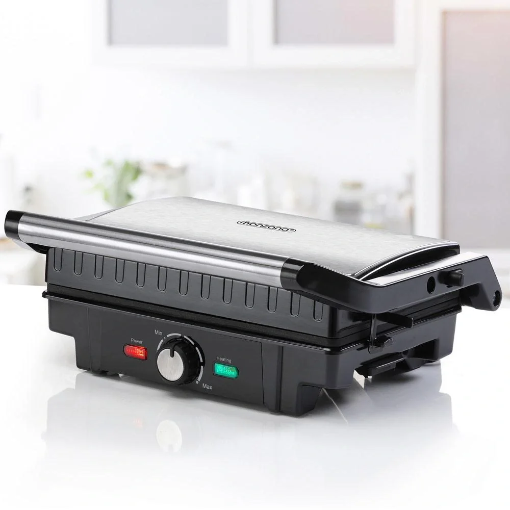 Kontaktgrill aus Edelstahl - 10